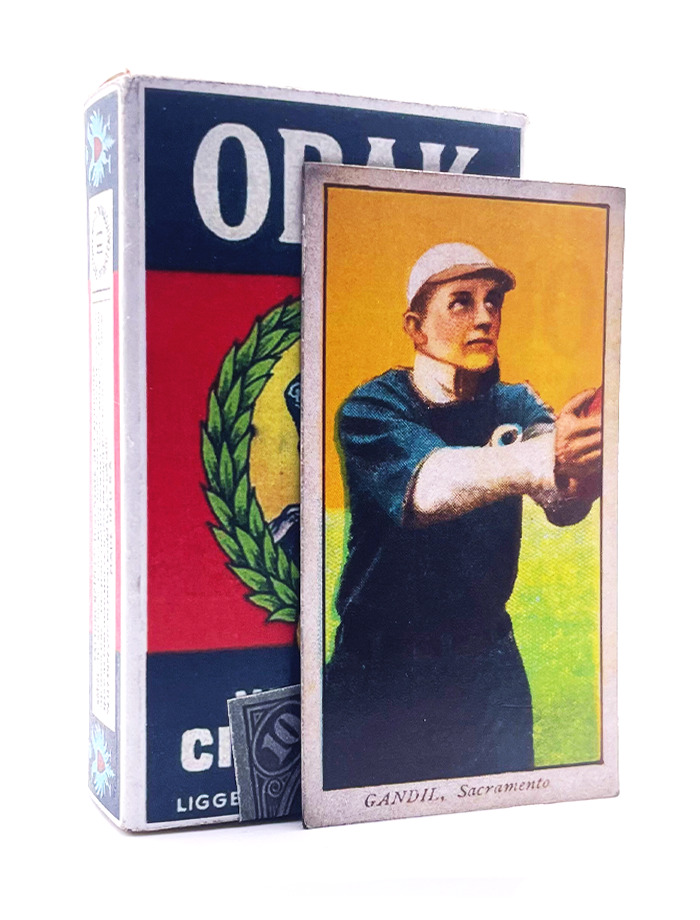 Replica Obak Cigarette Pack Chick Gandil T212 Baseball Card 1909 (Reprint)