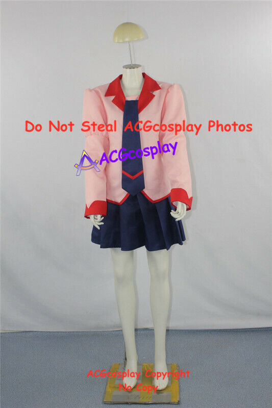 Bakemonogatari Hitagi Senjougahara Cosplay Costume girl uniform