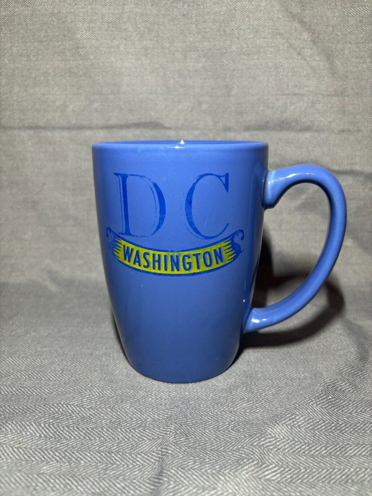 WASHINGTON DC BLUE CERAMIC COFFEE MUG