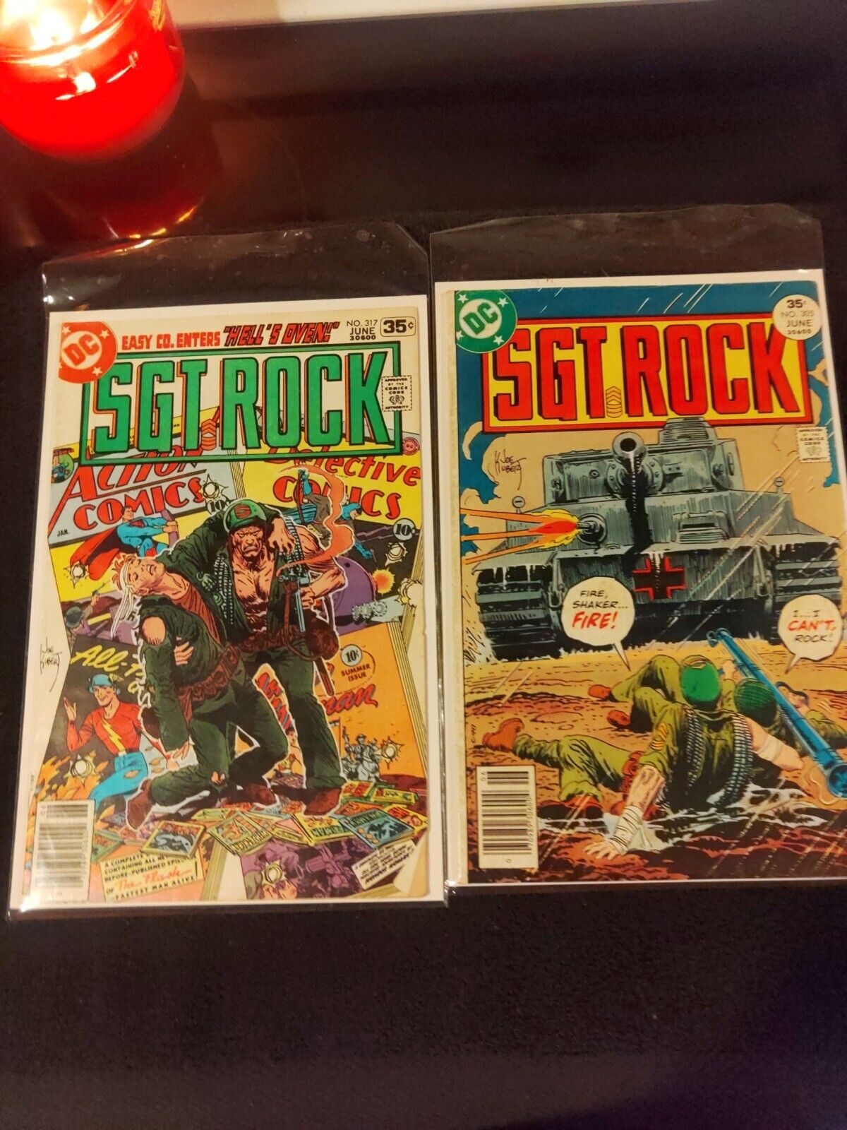 SGT ROCK Comic DC Lot Of 2
