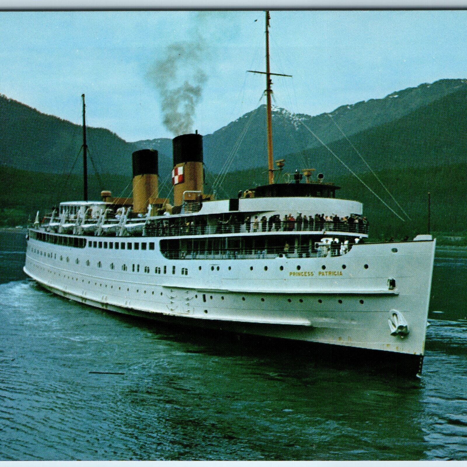 c1960s Vancouver, BC Princess Patricia Canadian Pacific Steamship Boat PC A241