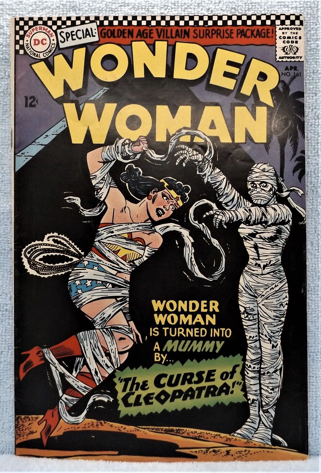 DC COMICS: WONDER WOMAN #161 F+ (1966) \
