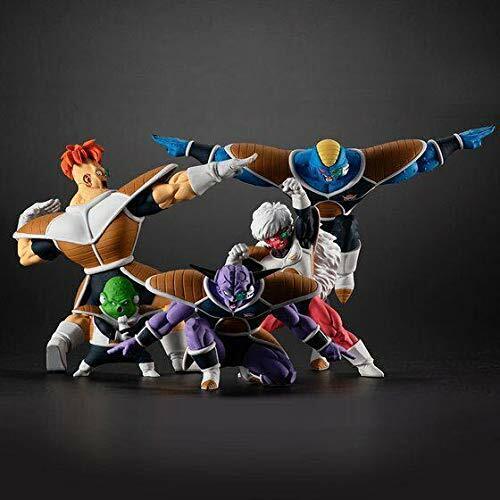 BANDAI Dragonball HG figure resin The Ginew Force 5 set F/S NEW w/scouter case