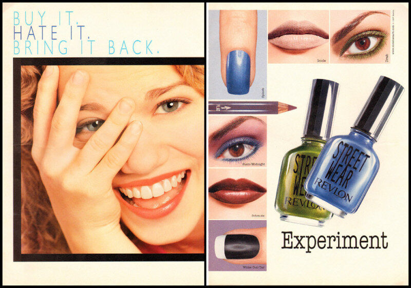 1997 glamour ad for Revlon Street Wear Cosmetics-112