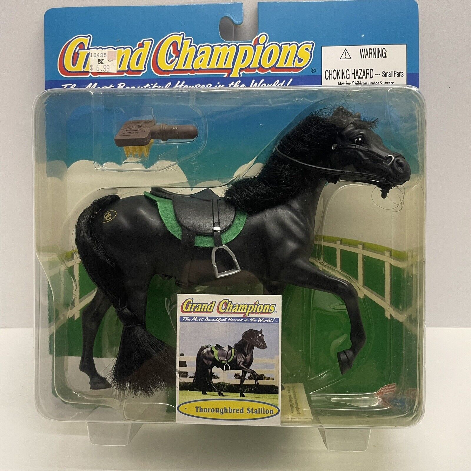 Grand Champions Horse Thoroughbred Stallion - 1995 Empire - 50026 - New In Box