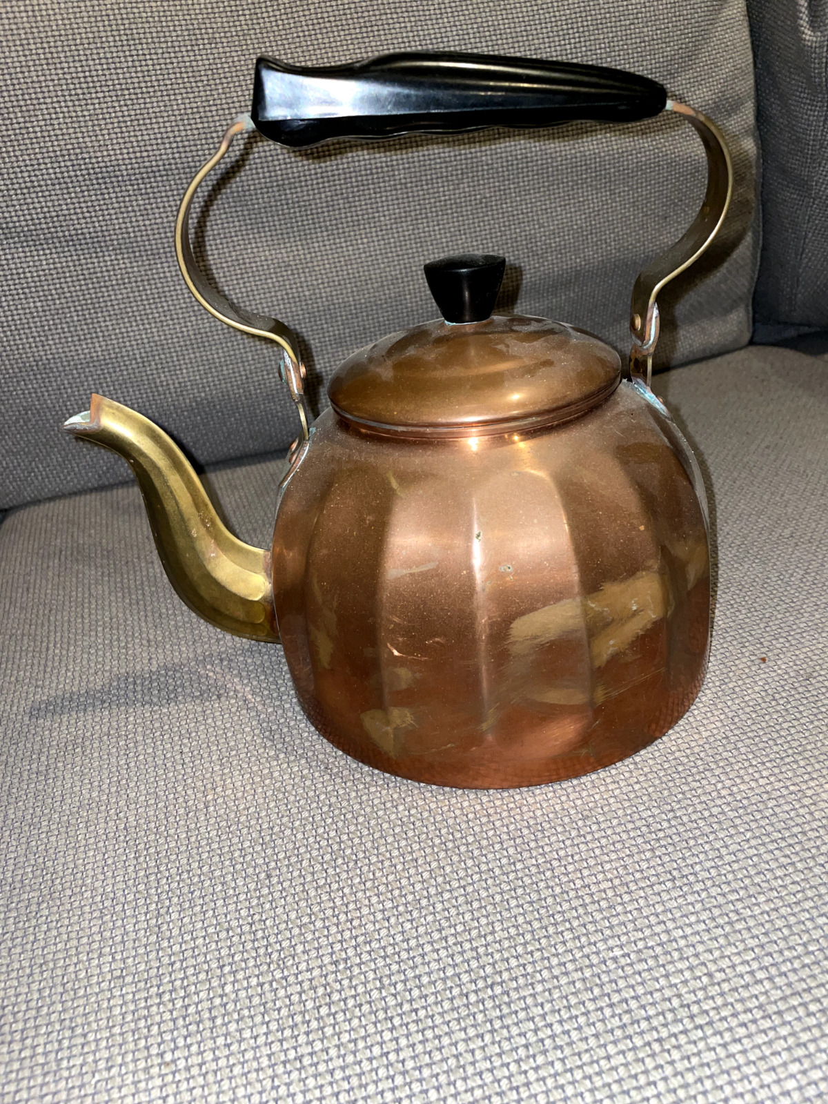 Antique German Copper Tea Pot