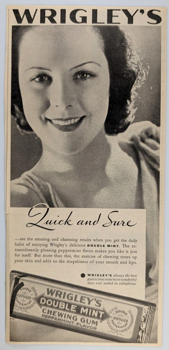 1933 Wrigley\'s Double Mint Gum \