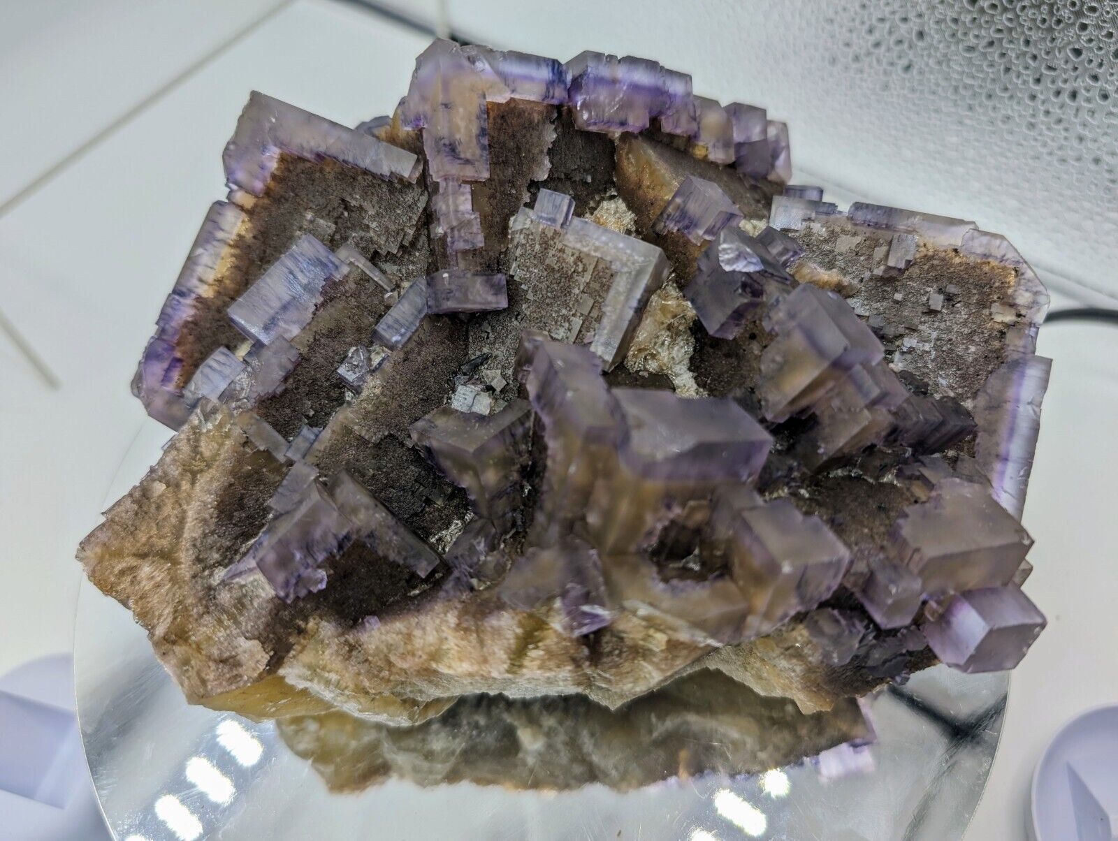 LARGE Fluorite, Minerva No. 1 Mine, Cave-in-Rock, Hardin Co., Illinois