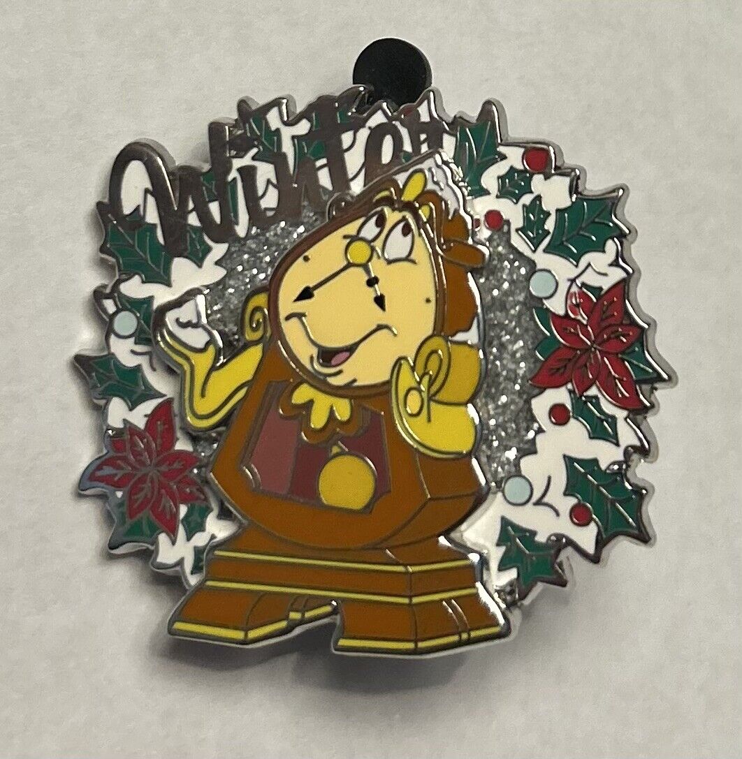 Disney - Beauty and the Beast - Cogsworth - Winter 2022 3D Pin