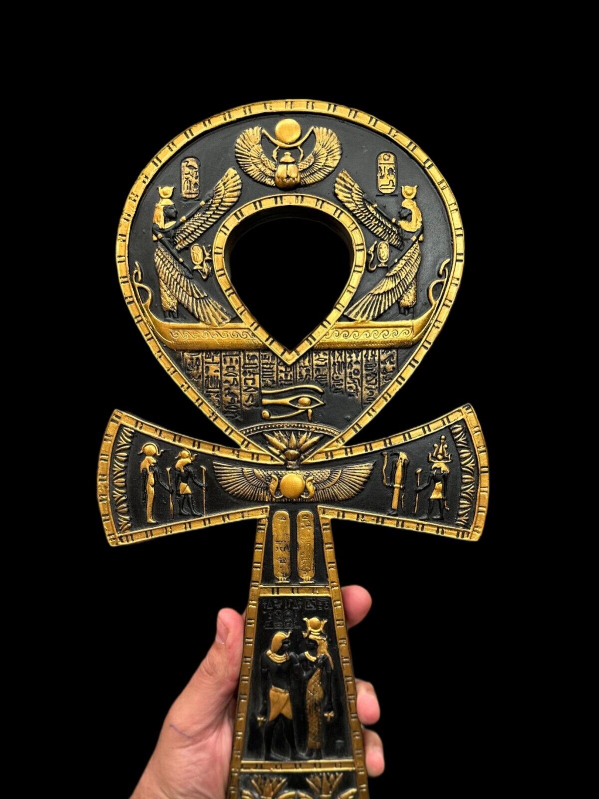 UNIQUE ANCIENT EGYPTIAN ANTIQUE Ankh Key of Life Handcrafted Made in Egypt