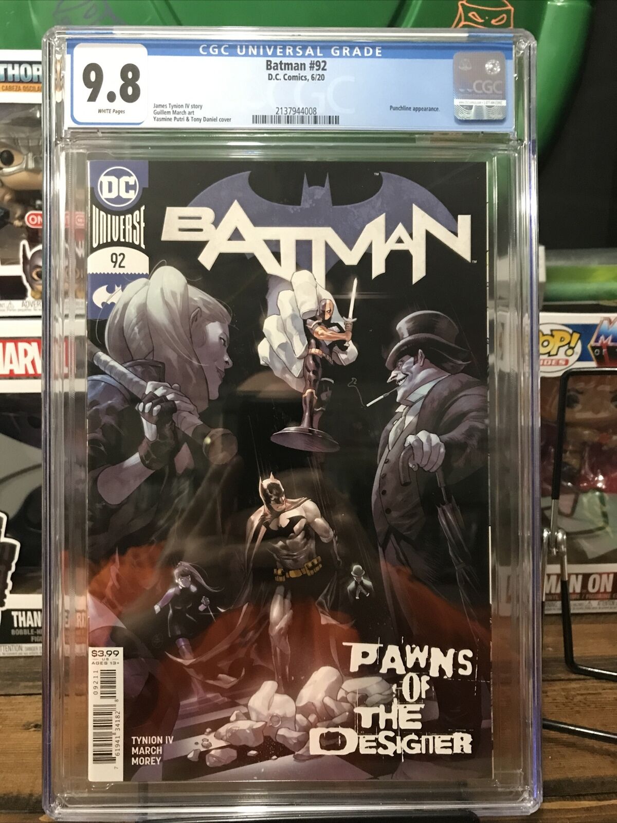 Batman #92 CGC 9.8 DC Comics 1st cover appearance Punchline