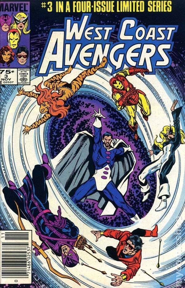West Coast Avengers #3 FN 1984 Stock Image