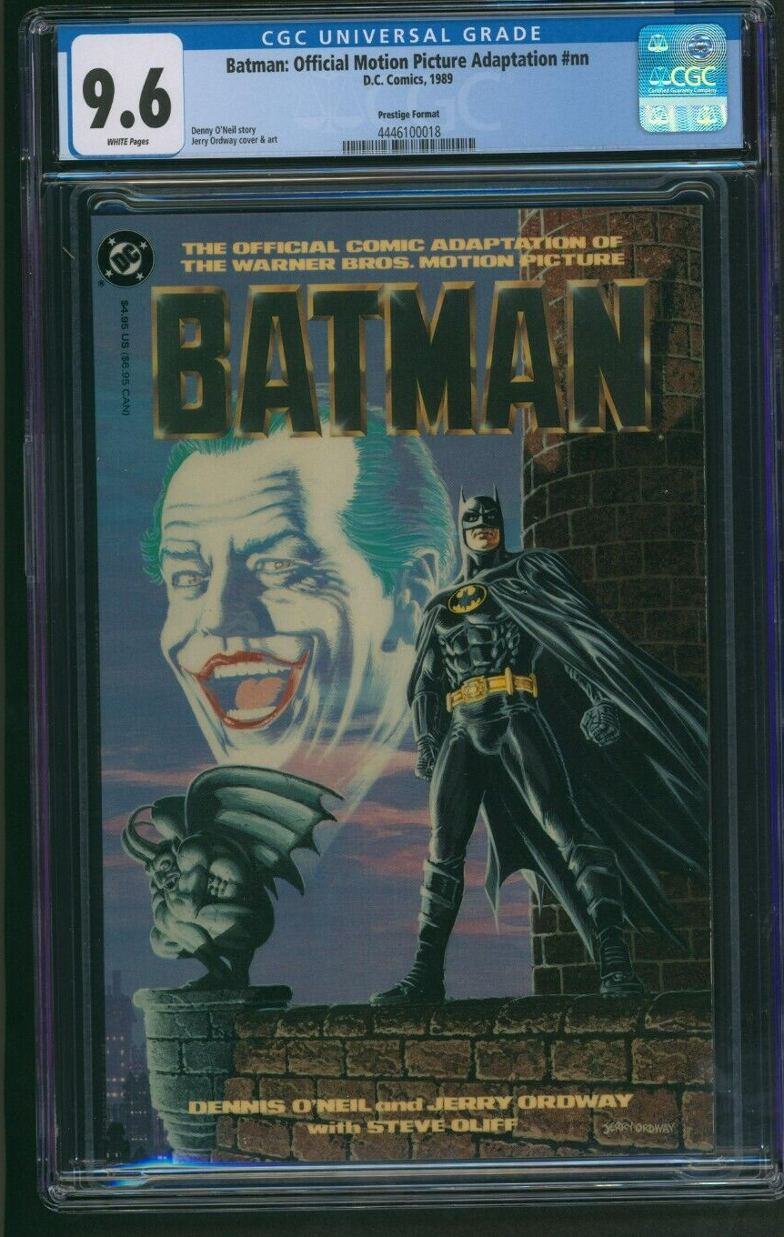 Batman Official Motion Picture Adaptation #nn CGC 9.6 DC Comics 1989