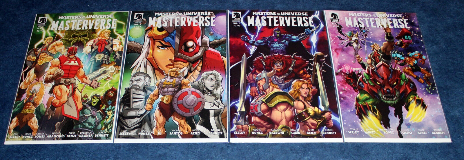MASTERVERSE he-man master of the universe #1 2 3 4 (of 4) DARK HORSE COMICS 2023