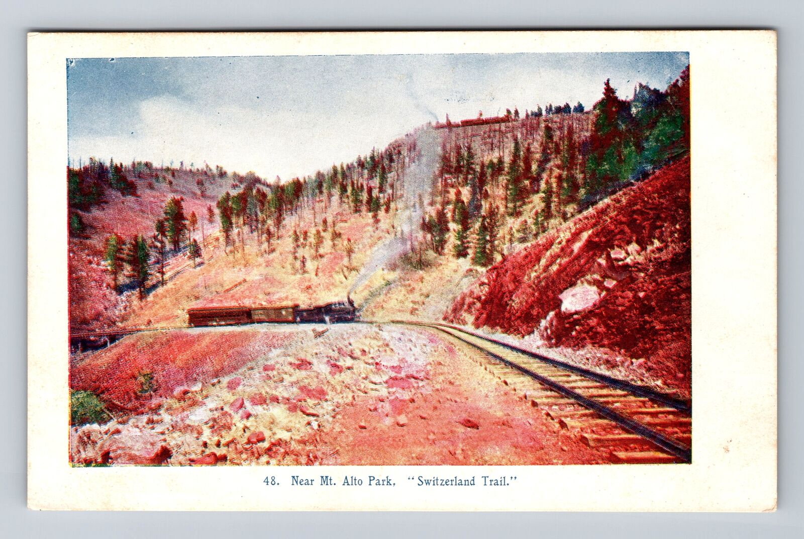 PA-Pennsylvania, Near Mount Alto Park, Switzerland Trail Vintage Postcard