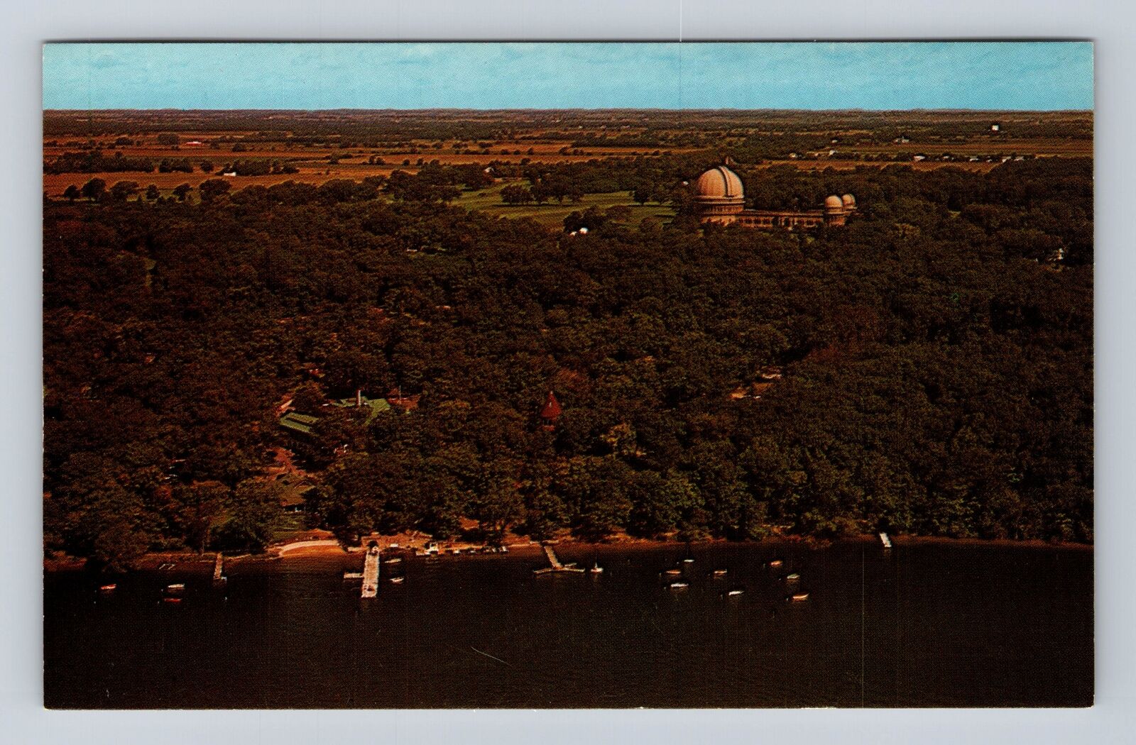 Williams Bay WI-Wisconsin, George Williams College, Antique, Vintage Postcard
