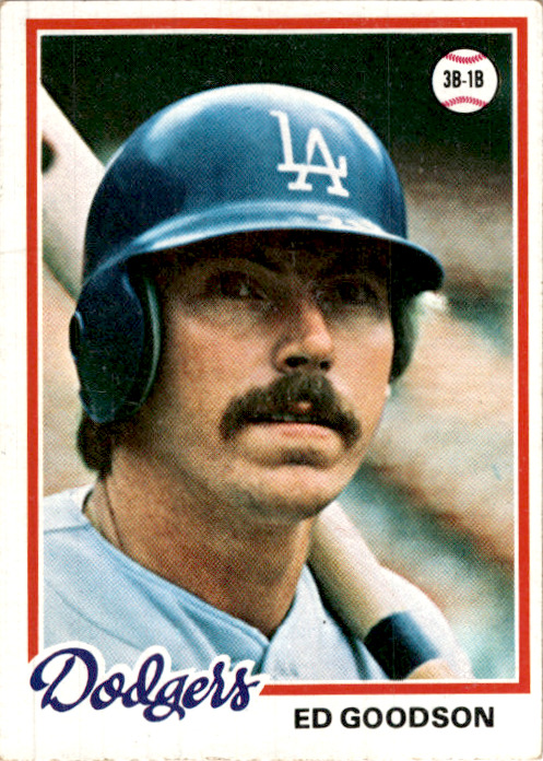 1978 Topps Baseball #586 Ed Goodson Los Angeles Dodgers