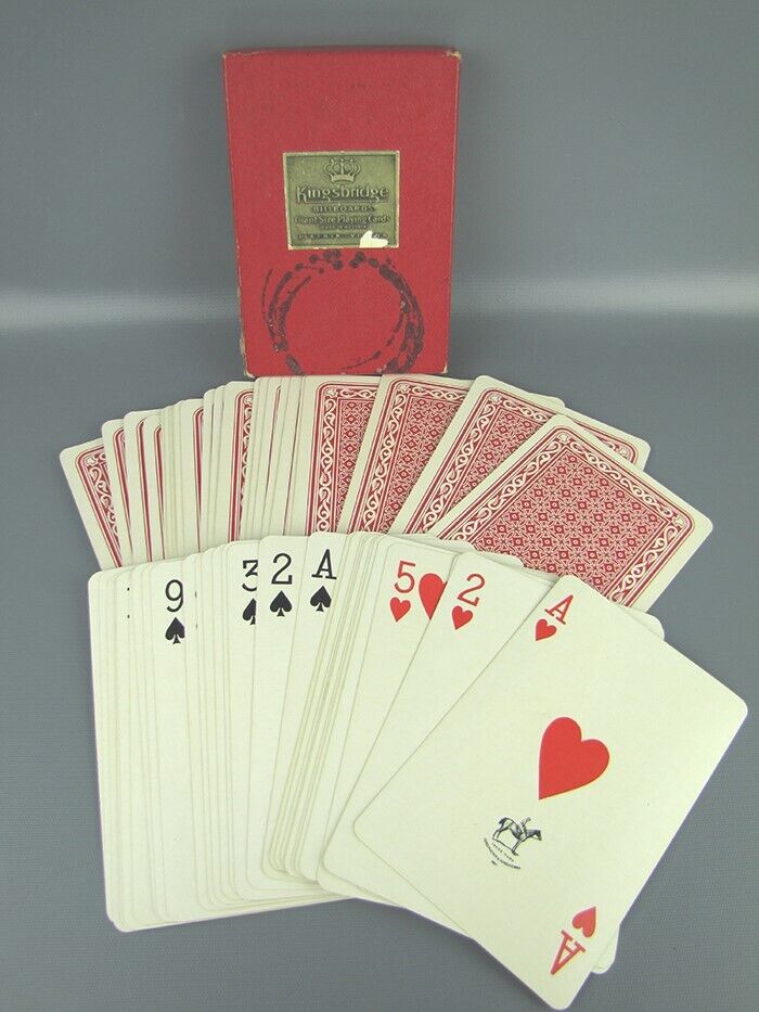 Giant Playing Cards Vintage Kingsbridge Billboards Complete Vienna Austria 7\