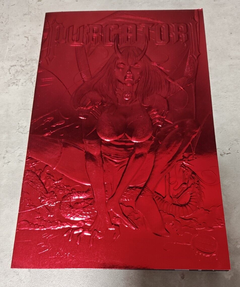 Purgatori: The Vampire\'s Myth #1 Foil Wrap Cover Chaos NM Jim Balent 1996
