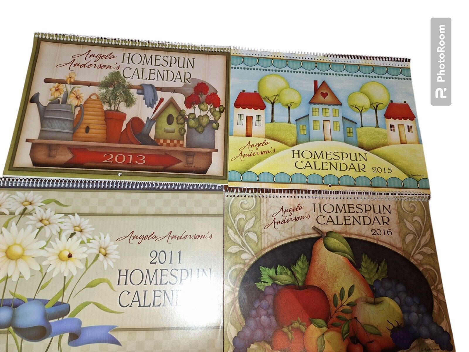 Junk Journal Scrap Book 4 Homespun Calendars Angela Andersons Country Primitive 