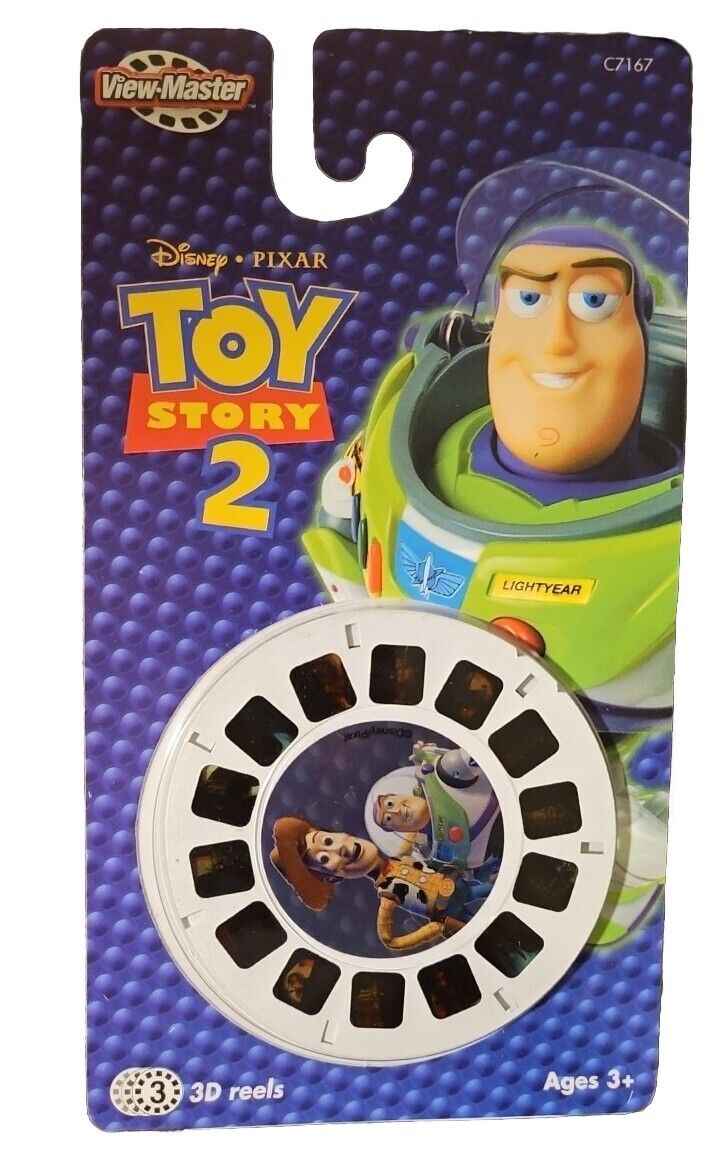 SEALED Disney Pixar Disney\'s Toy Story 2 Movie view-master 3 Reels Pack Set