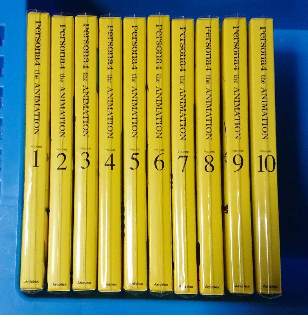 Set Dvd Persona 4 All 10 Volumes First Limited Edition