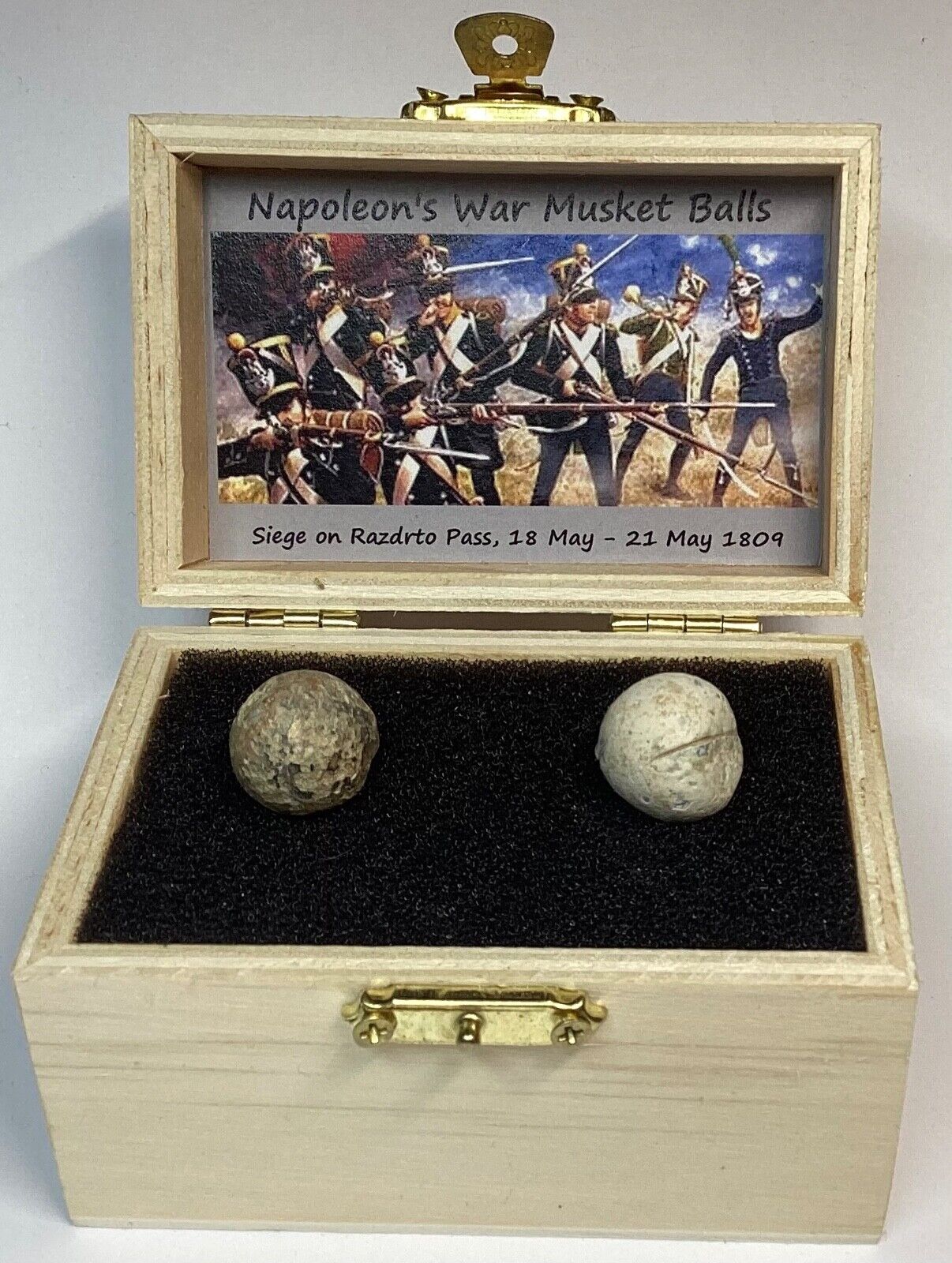 FRANCE, NAPOLEONIC WARS, SET OF ORIGINAL,AUTHENTIC MUSKET BALLS FROM BATTLEFIELD