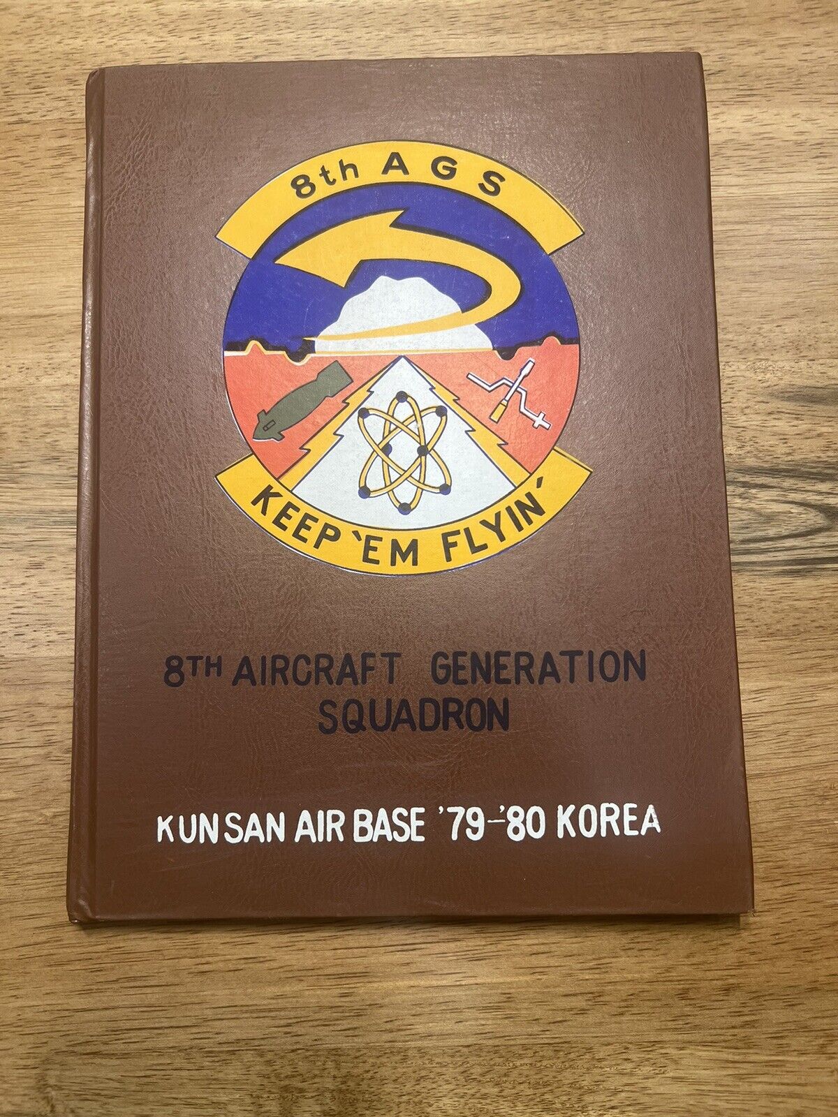 Kunsan Air Base 1979-80 Korea Yearbook 8th AGS 8th Aircraft Generation Squadron