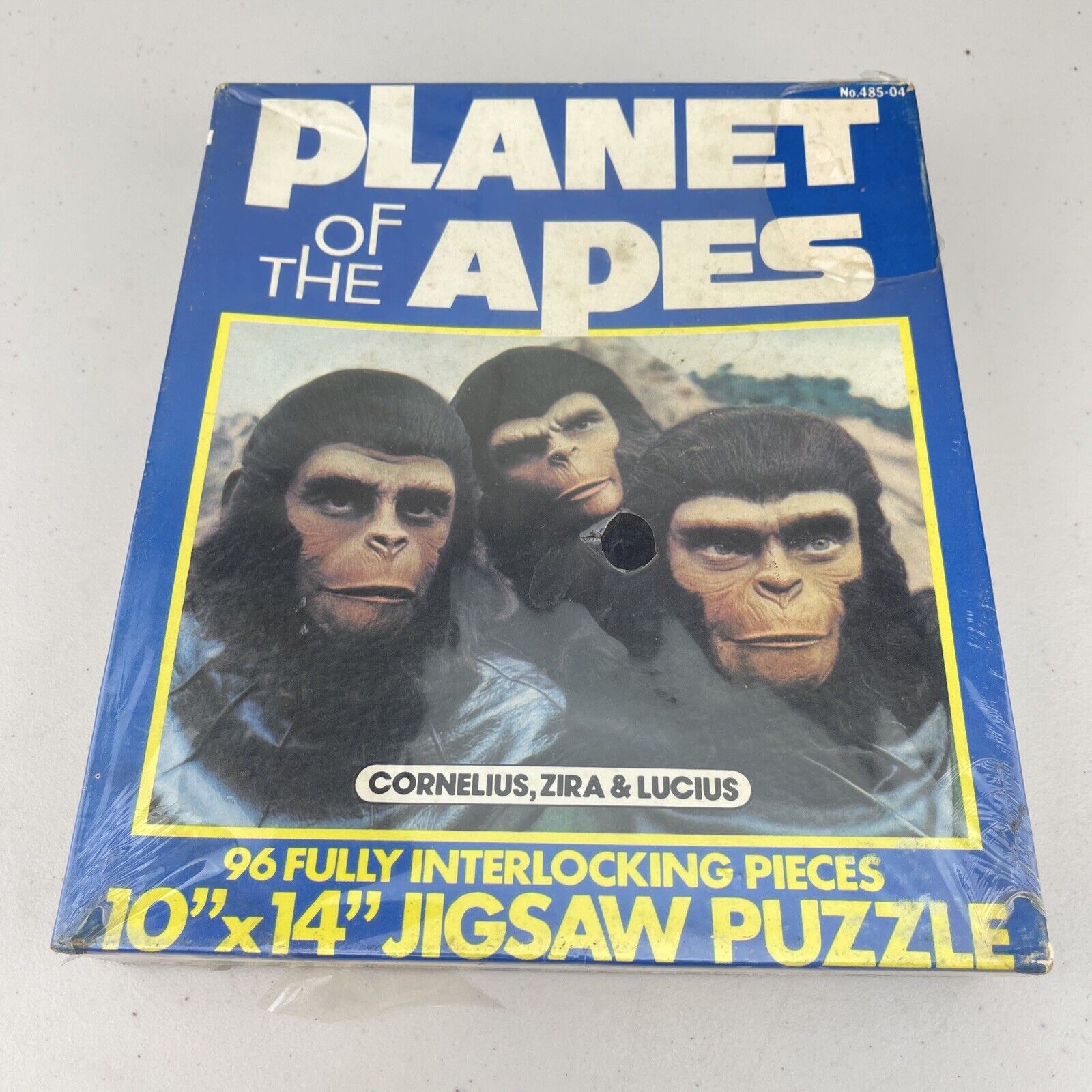 NOS VINTAGE 1967 PLANET OF THE APES 96 PIECE JIGSAW PUZZLE CORNELIUS ZIRA *READ*