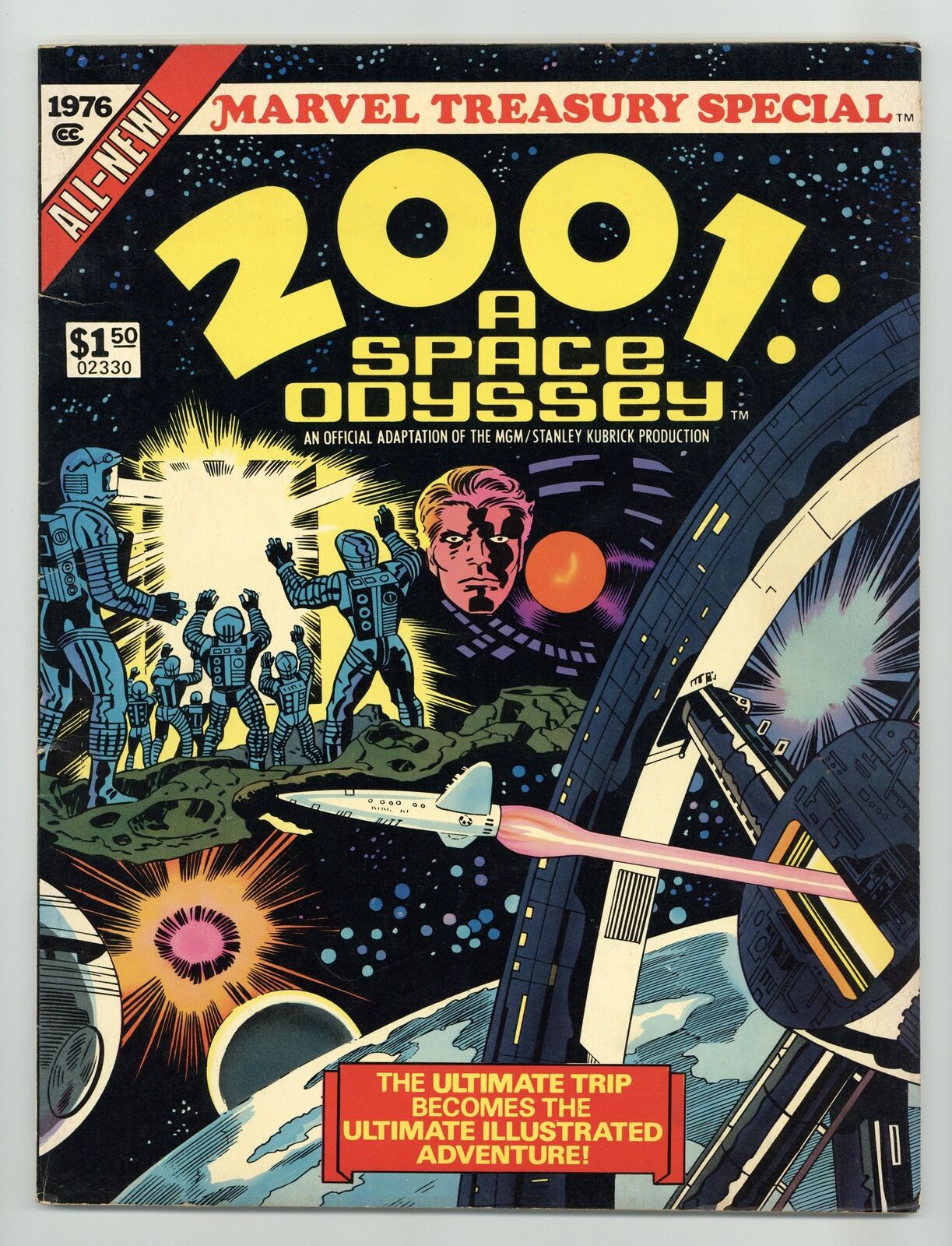 2001 A Space Odyssey Treasury #1 VG/FN 5.0 1976