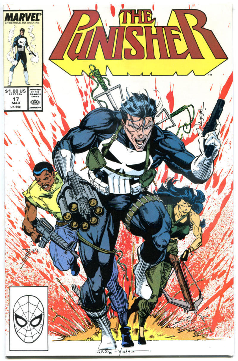 PUNISHER #17, NM, Computer War, Whilce Portacio, 1987 1989, more Marvel in store