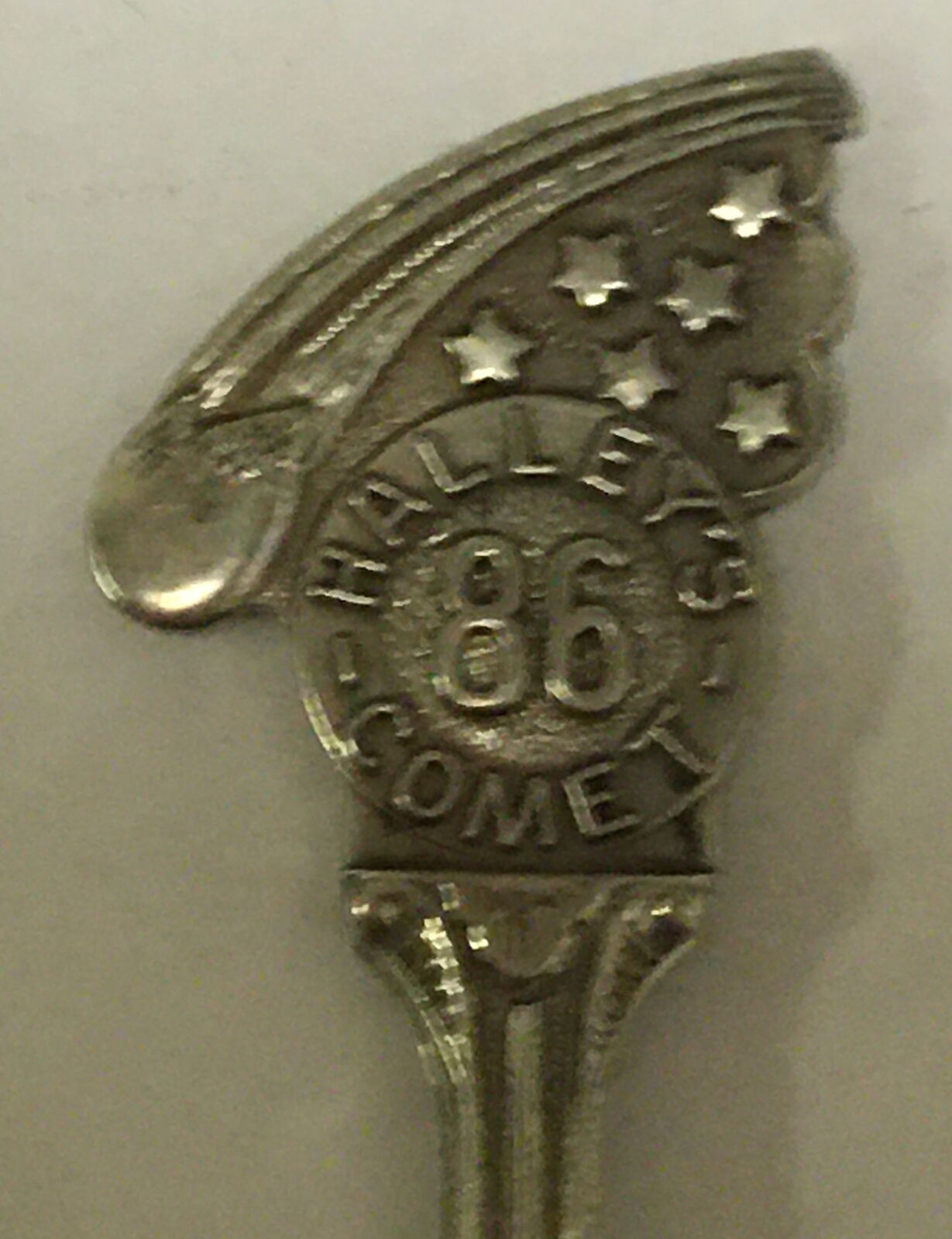 Halley’s Comet 86 Vintage Souvenir Spoon Collectible