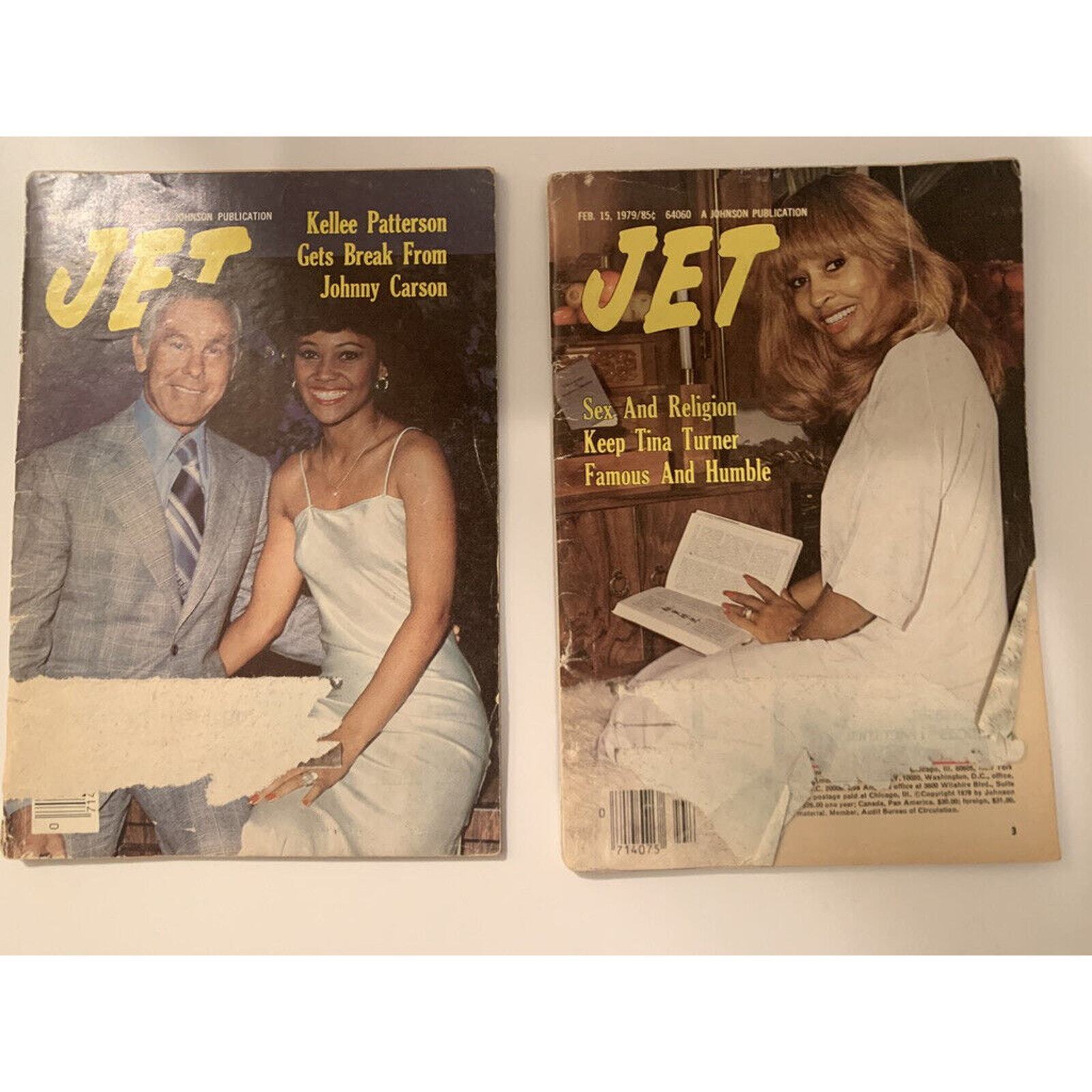 1978 & 1979 JET Vintage Magazine Lot of 2 - 