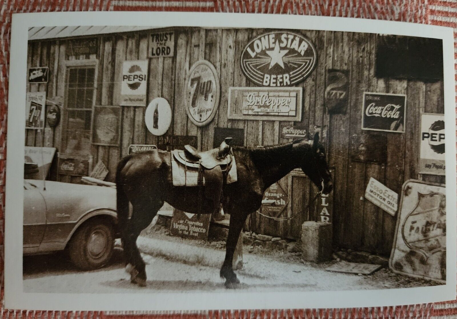Luckenbach, TX Texas  GENERAL STORE & POST OFFICE  Gillespie County  Postcard