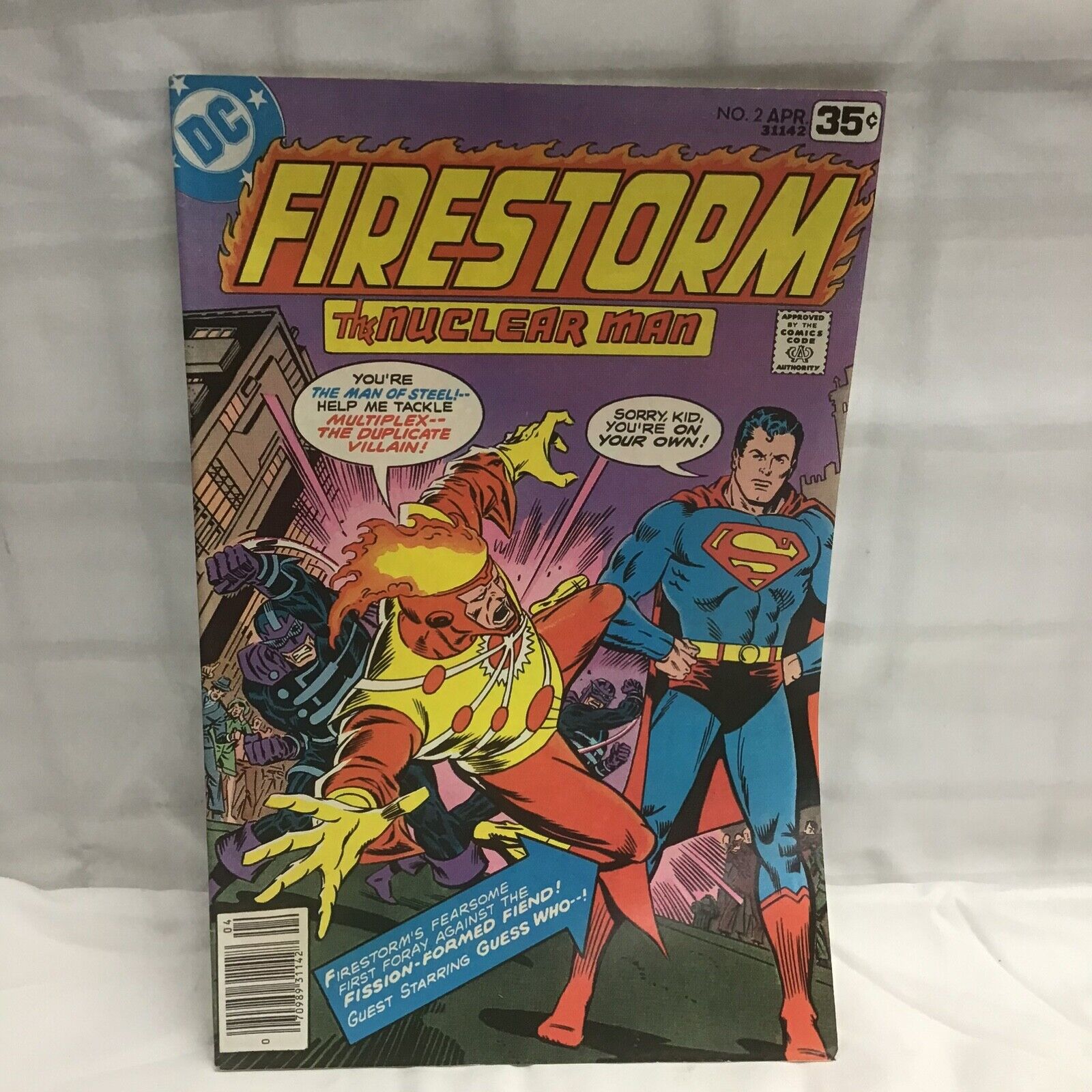 Firestorm The Nuclear Man #2 Comic Book 1st App Danton Black As Multiplex