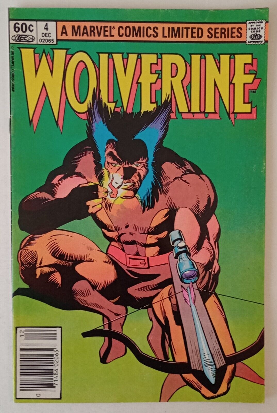 Wolverine #4 Limited Series 1982 