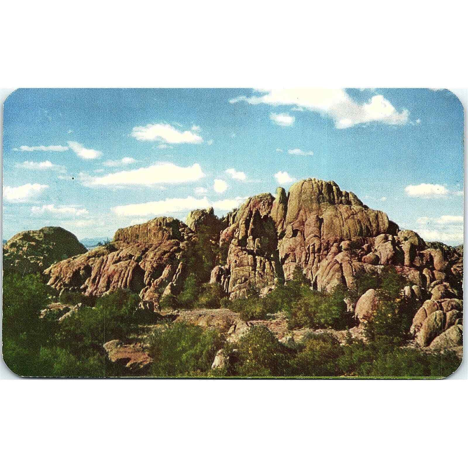 Postcard Granite Dells Prescott, Arizona