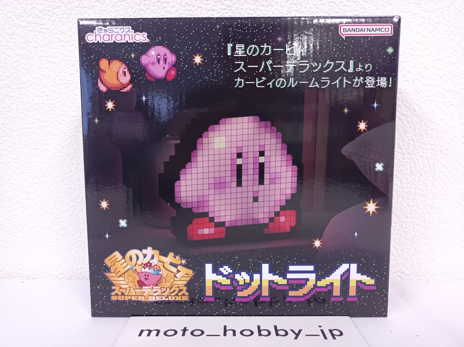 Bandai Charanics Kirby Super Deluxe Dot Light Room Light USB power supply Japan