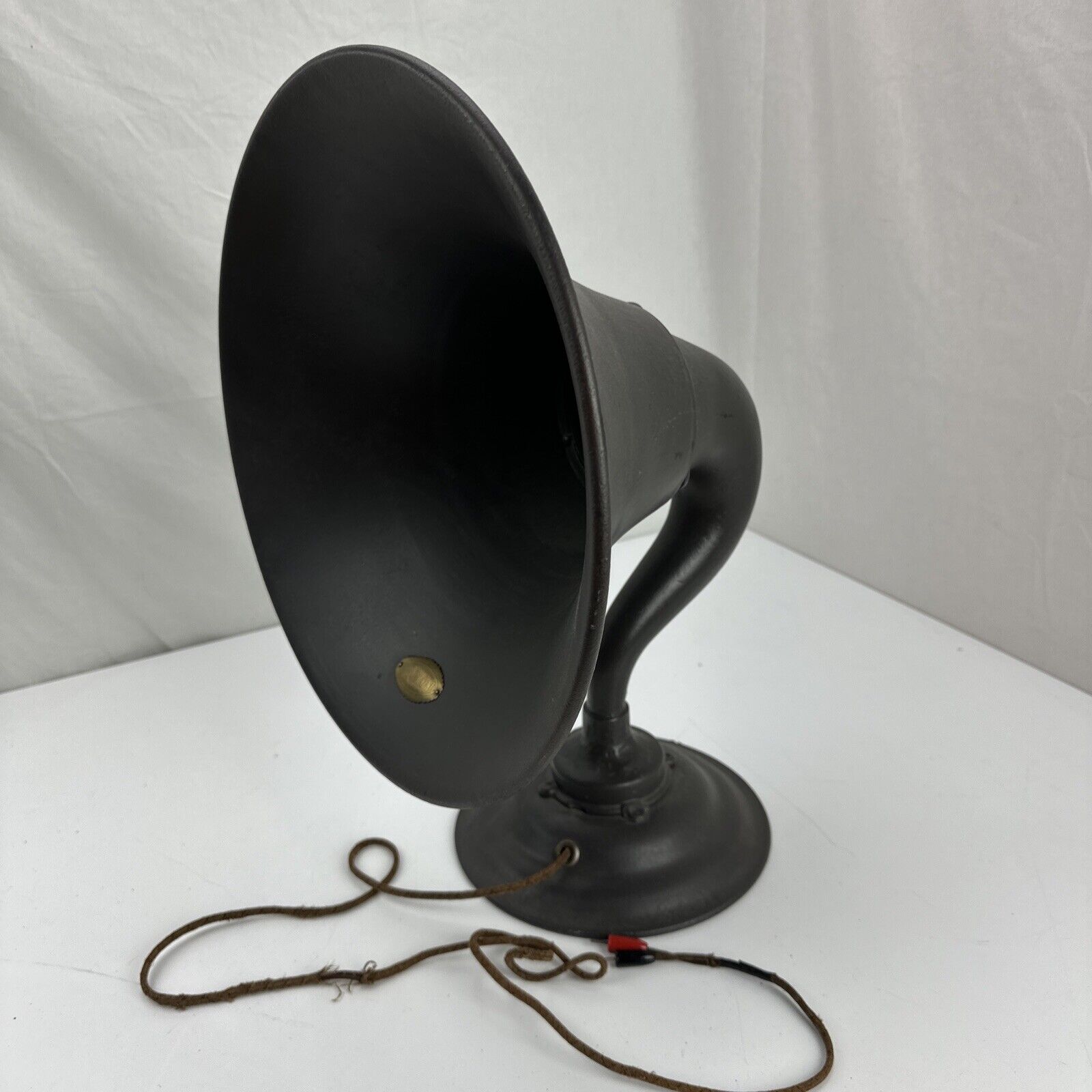 Atwater VTG Kent Loud Speaker Model L Horn Radio Bell Untested