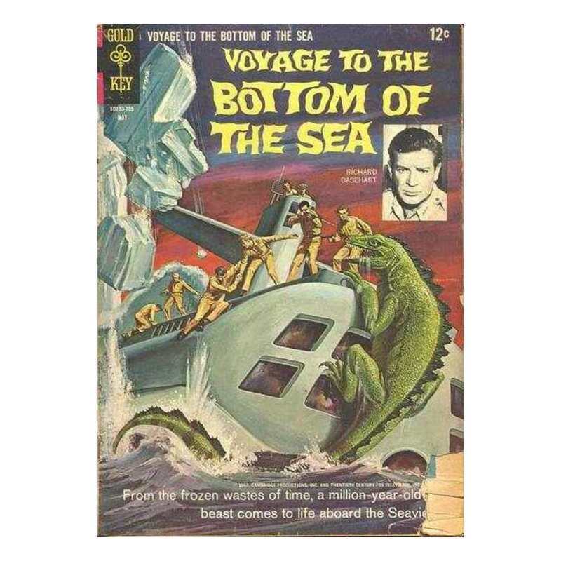 Voyage to the Bottom of the Sea (1964 series) #8 in F minus. Gold Key comics [l`