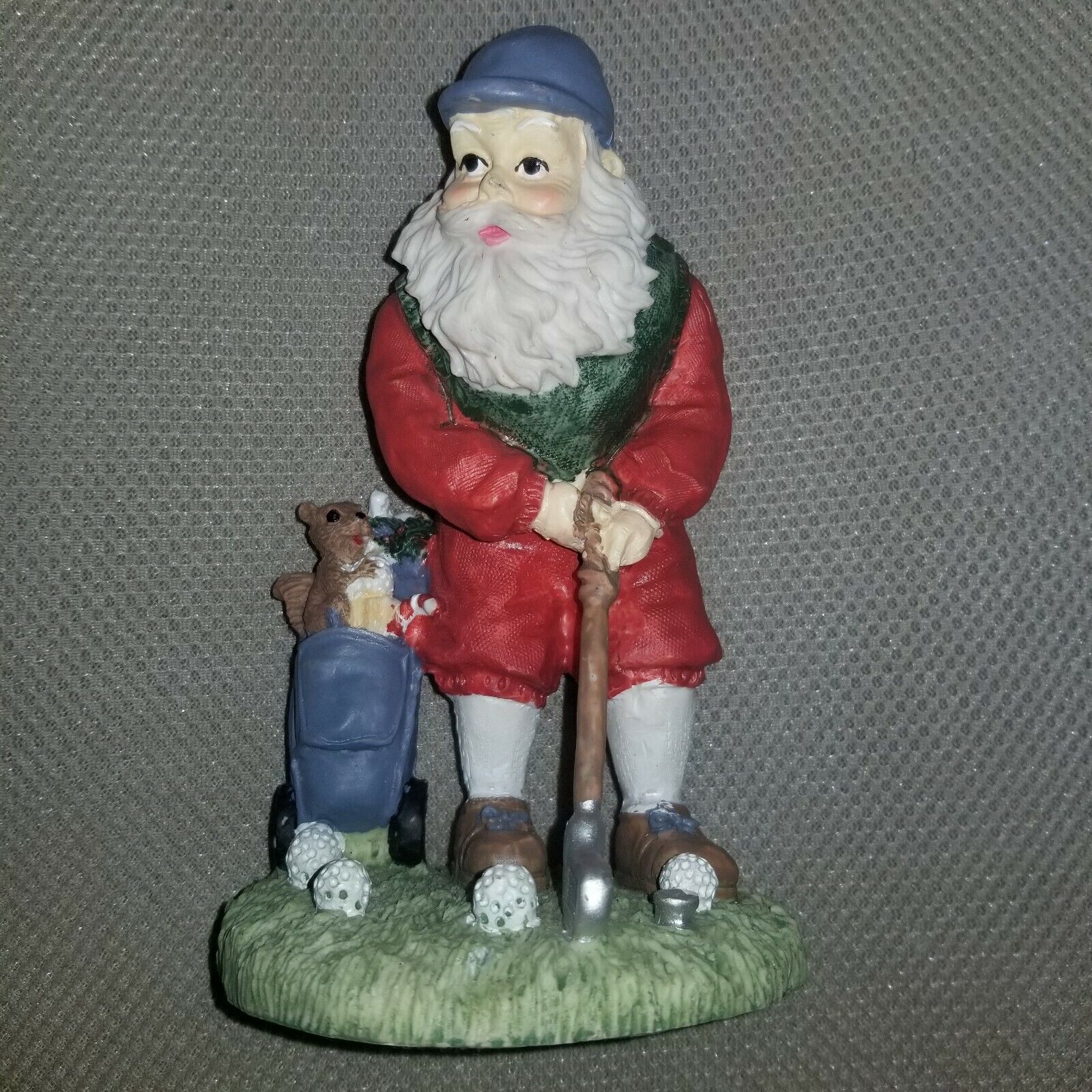Santa Claus Figure Multicolor Squirrel Golf Bag Christmas Golfing  7\