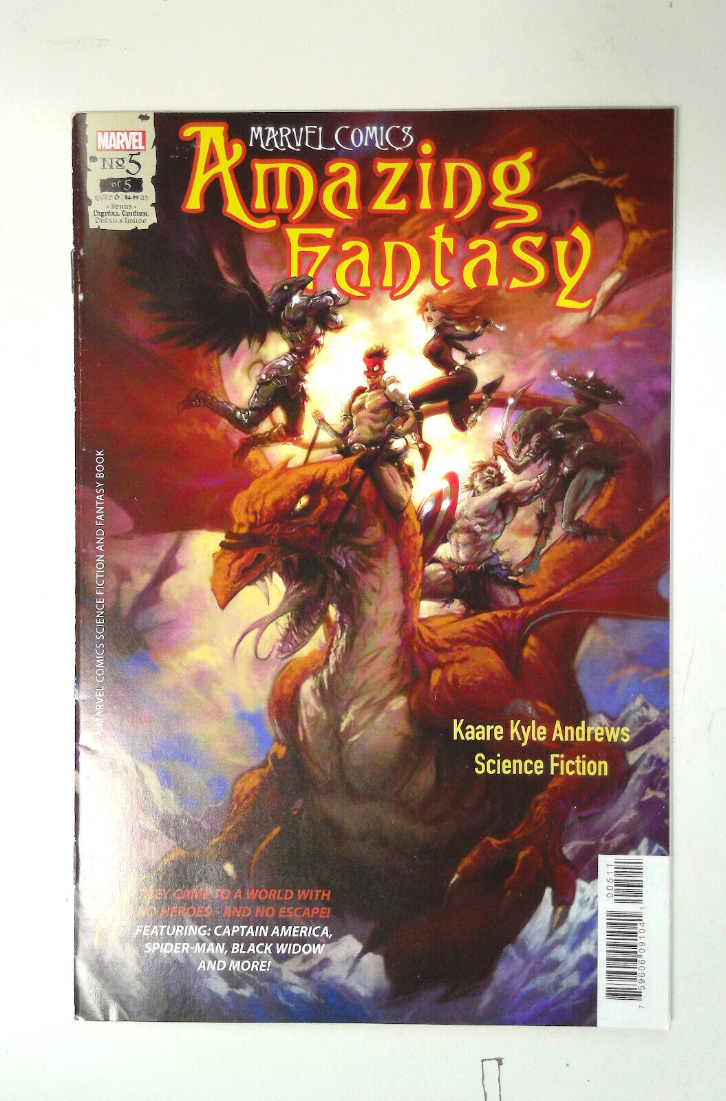 2022 Amazing Fantasy #5 Marvel Comics VF 1st Print Comic Book