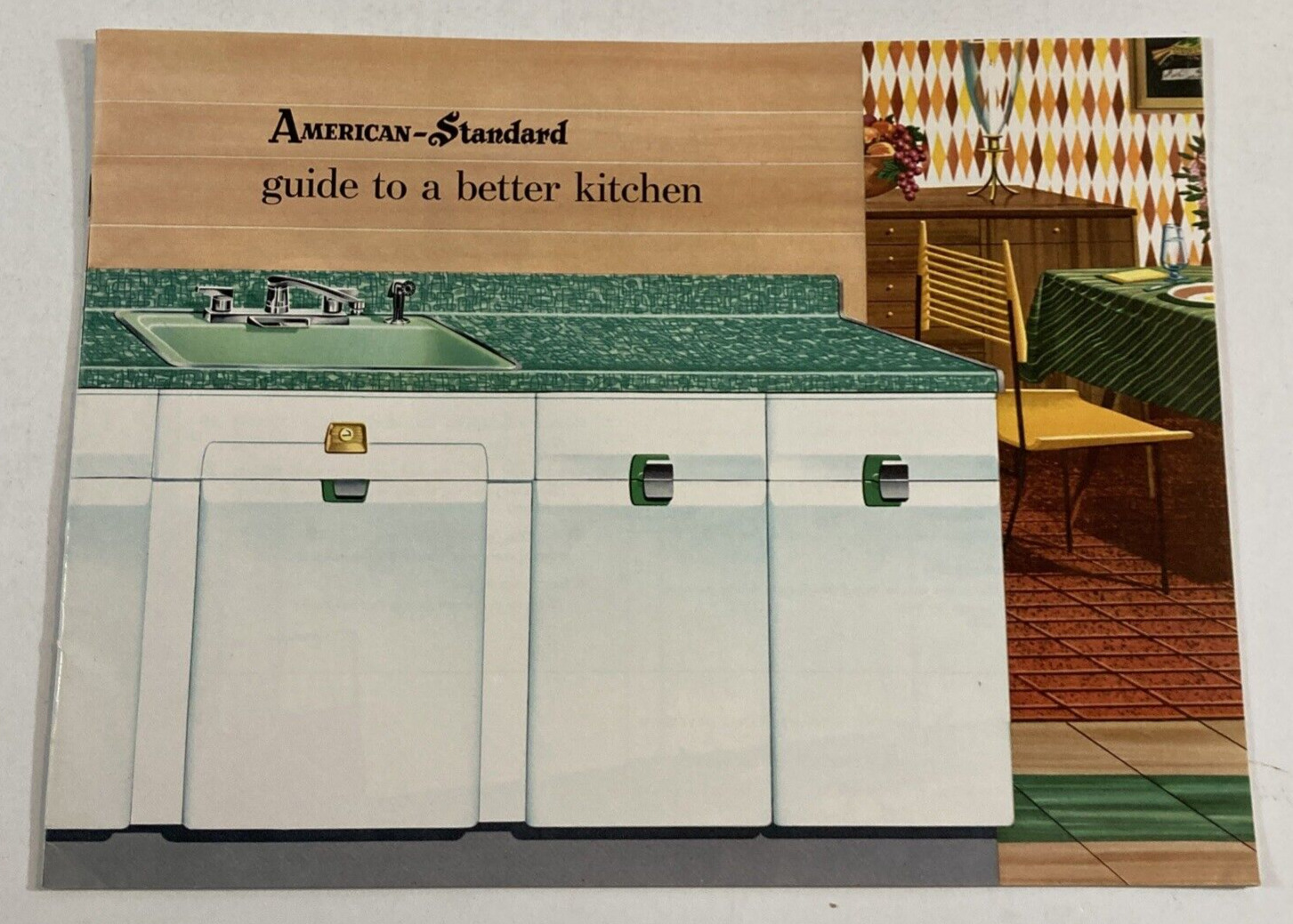 American Standard Guide To A Better Kitchen Mid Century MCM Catalog 1950s Sinks