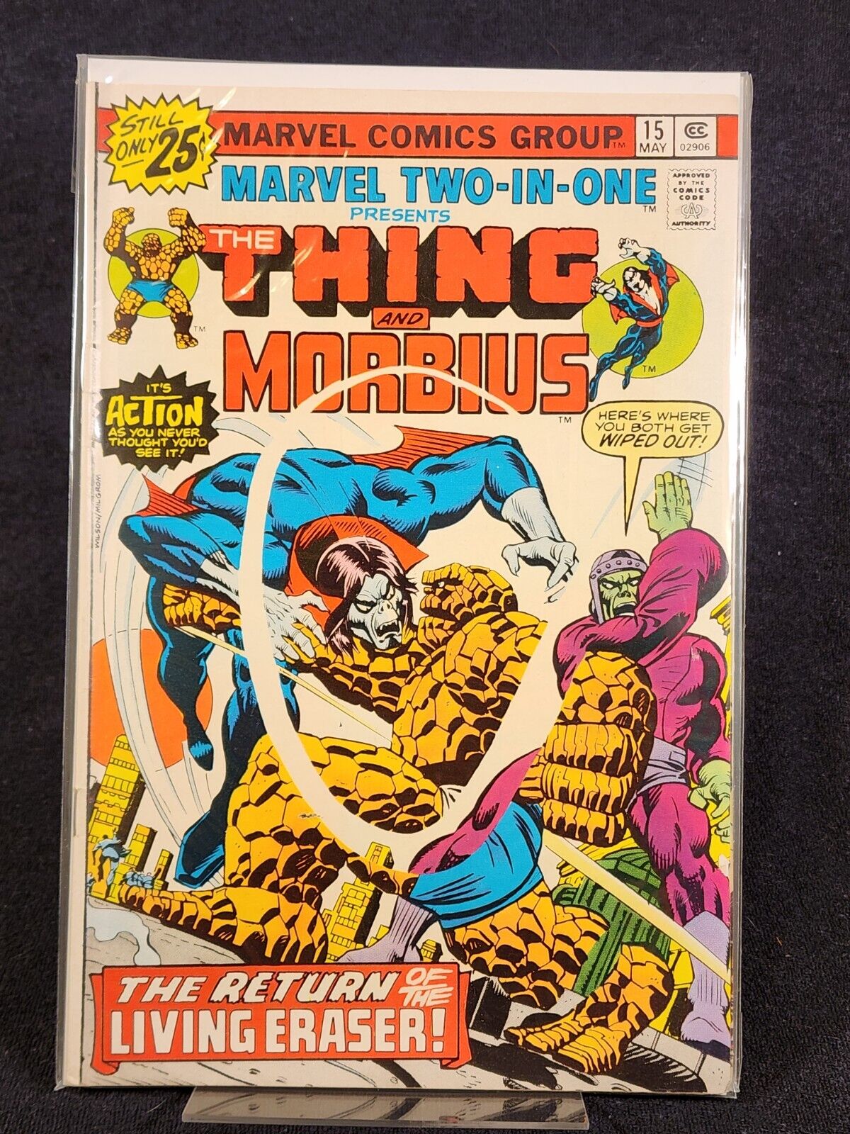 Marvel Two-in-one #15 Mid Grade