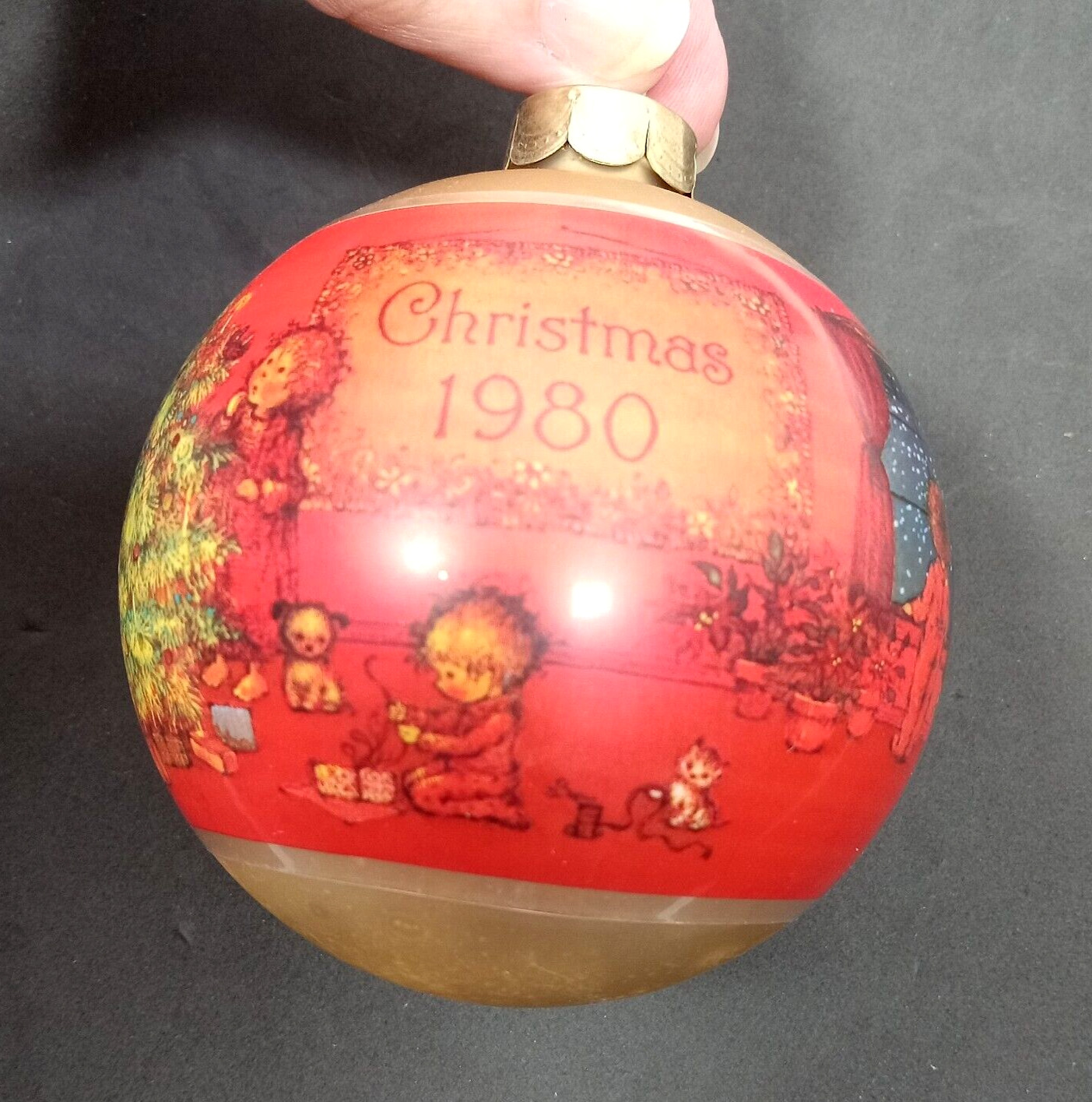 Hallmark Christmas Keepsake Ornament 1980 Christmas Warmest Brightest Season
