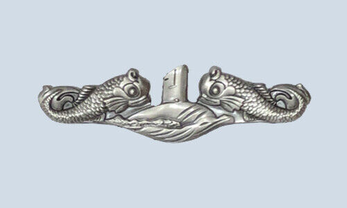 SSN 21 Seawolf Class Enlisted Dolphins Navy Submarine Badge Oxidized Finish