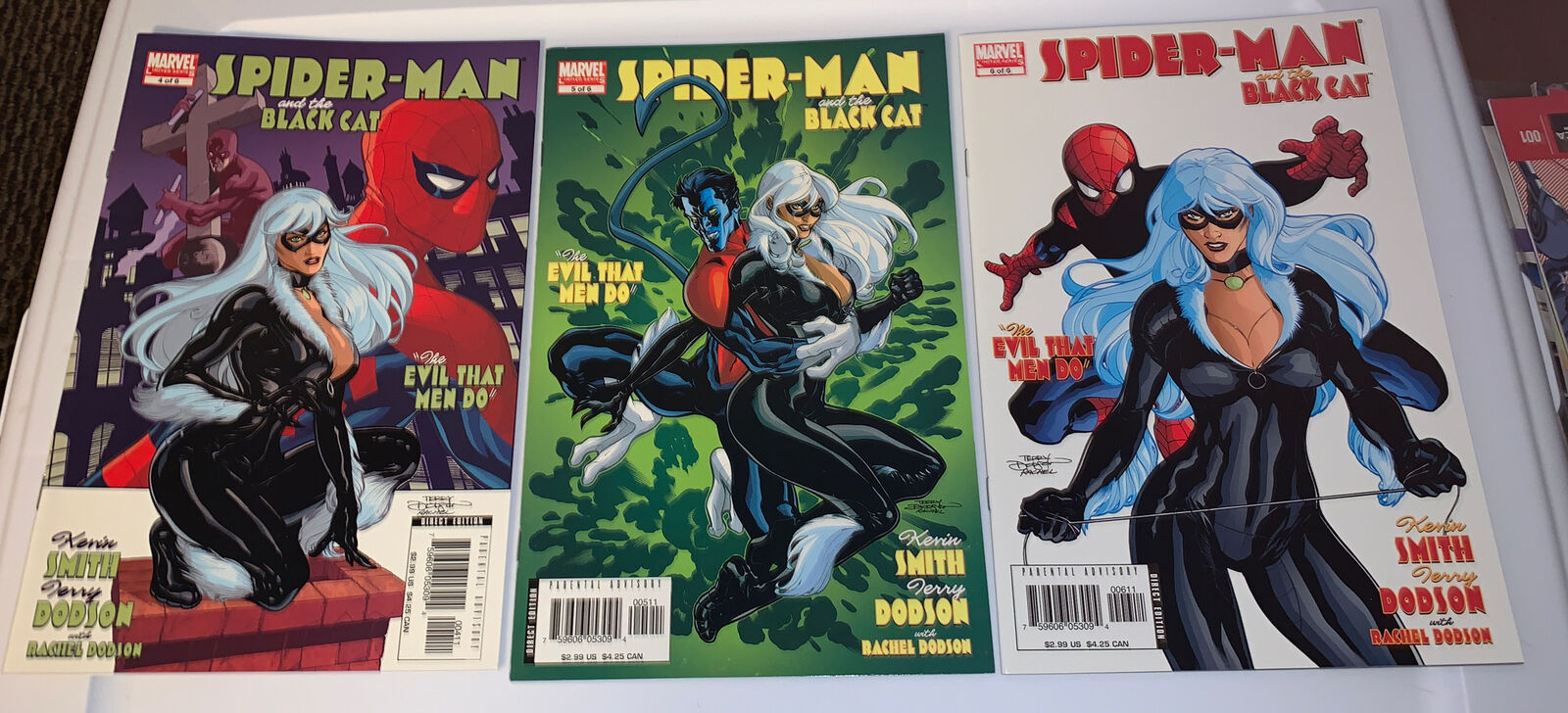 Spider-Man And Black Cat #4,5,6~All Ungraded.. possible High-Grade Contenders