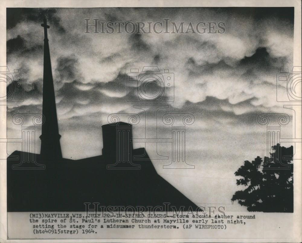 1964 Press Photo Storm Clouds - RRR90963