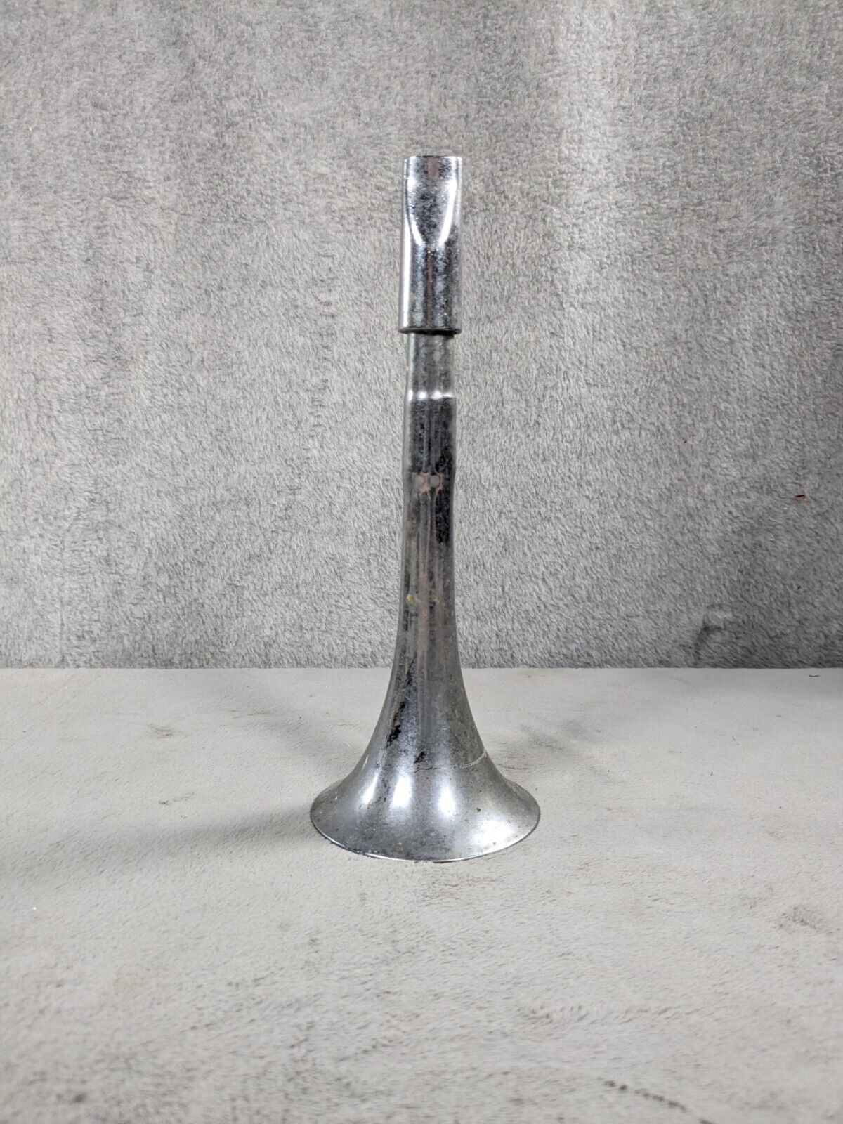 Vintage Silver Single Blow Horn 9.5\