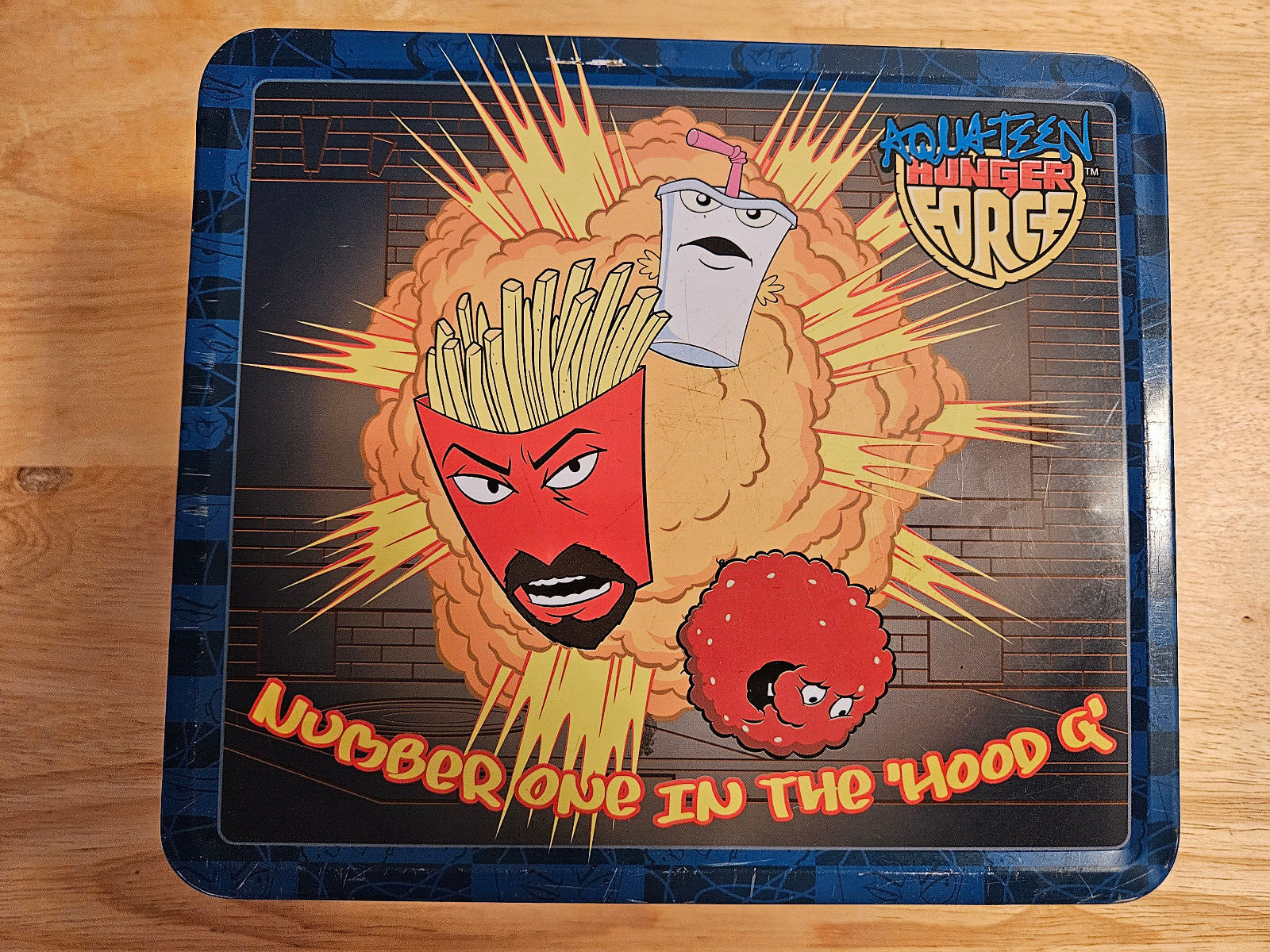 Aqua Teen Hunger Force ATHF Metal Lunch Box Adult Swim Lunchbox Cartoon Network